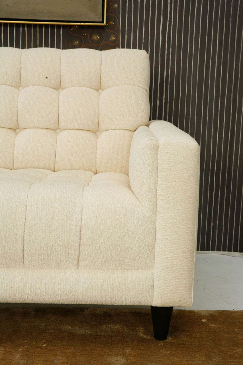 Mid-20th Century Custom Biscuit-Tufted Sofa by William Haines