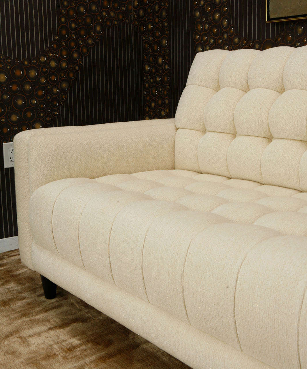 Custom Biscuit-Tufted Sofa by William Haines 1