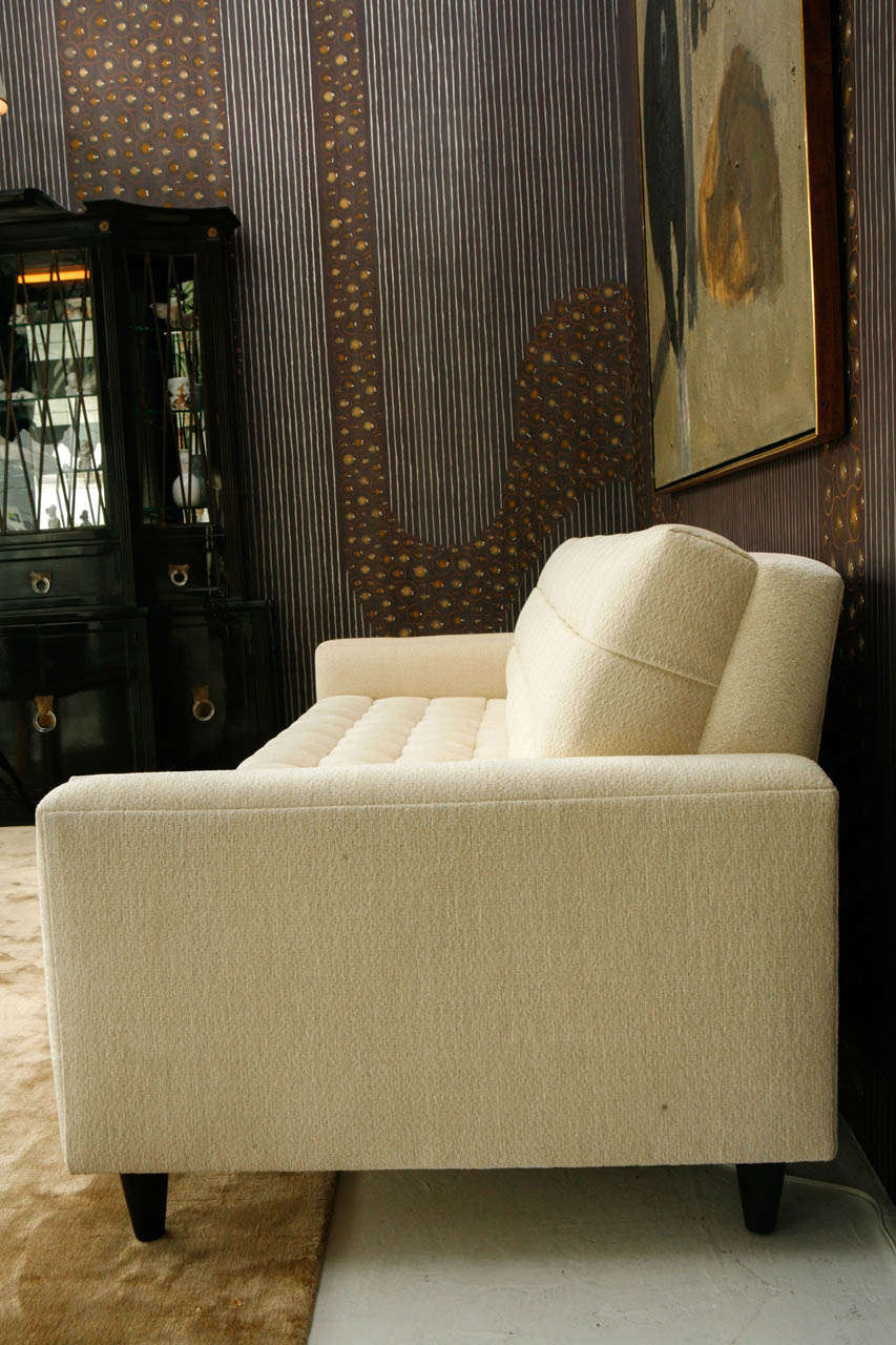 Custom Biscuit-Tufted Sofa by William Haines 3