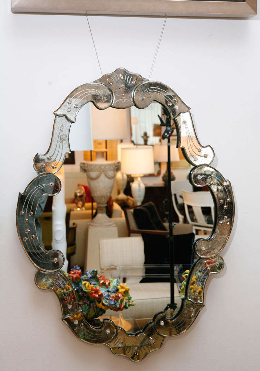 Rococo Style Mirror Framed Mirror