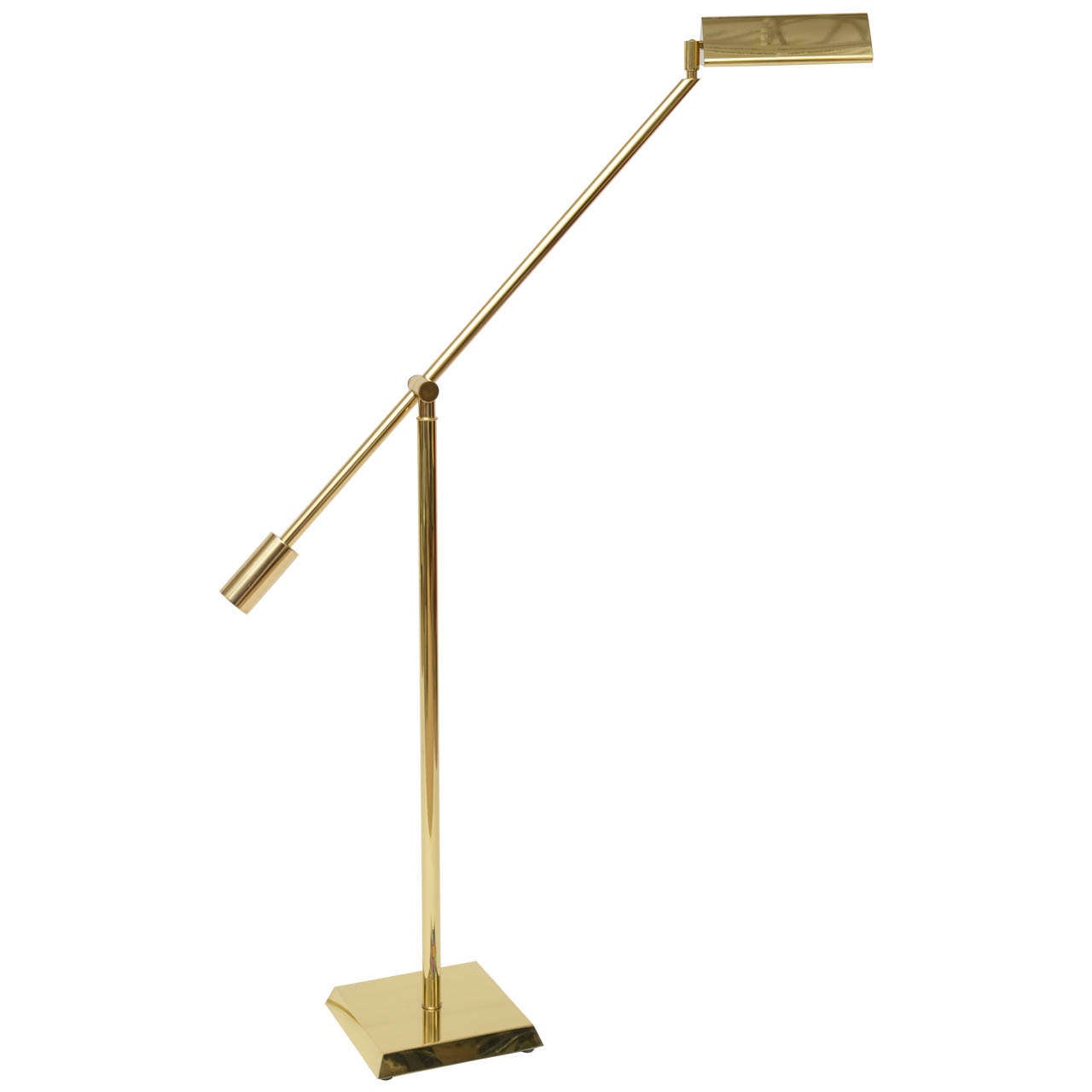 Brass Floorlamp by Frederick Cooper