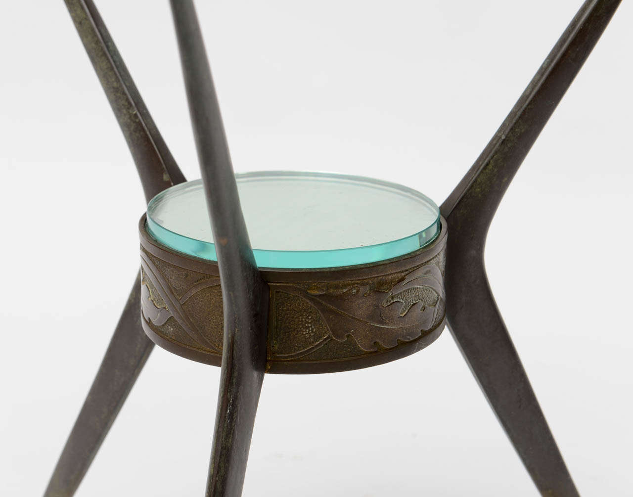 Mid-20th Century Italian Bronze Side Table