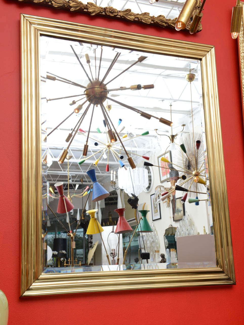 Brass Chapman Mirror