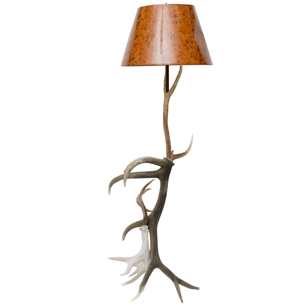 Antler Floor Lamp at 1stDibs