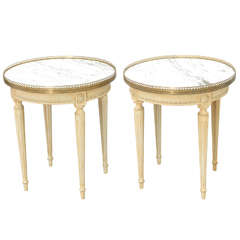 Pair of Small Bouillotte Tables