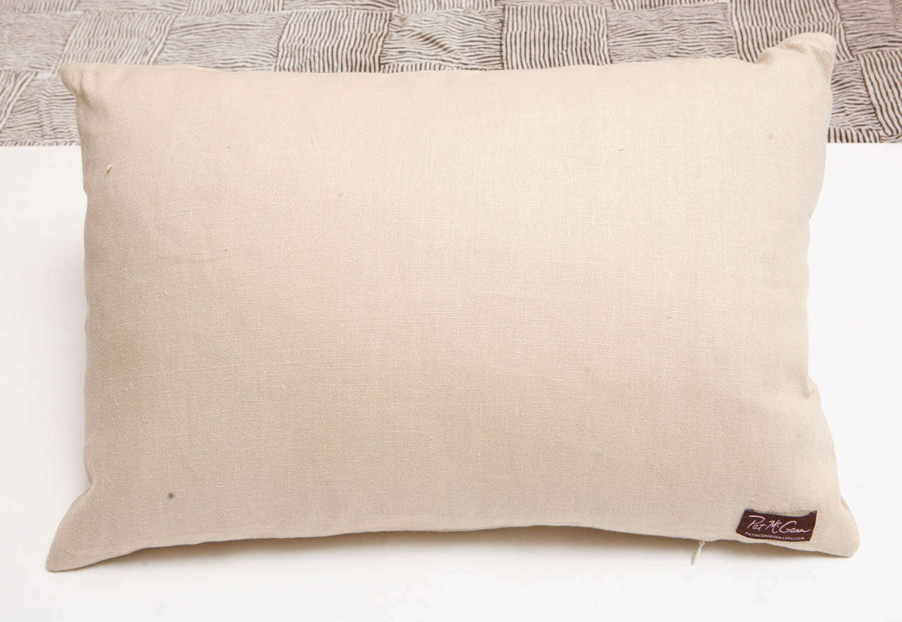 Greek Island Embroidery and Pull Work Pillows. 1