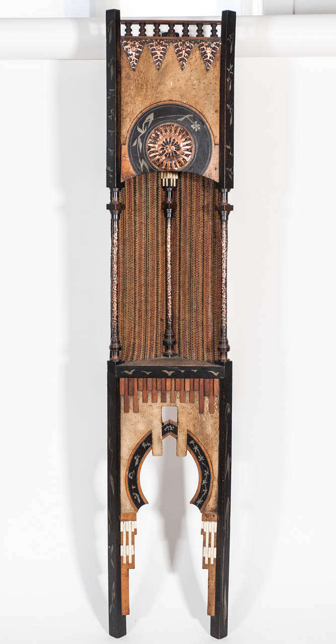 Carlo Bugatti Wall Mounted Corner Piece