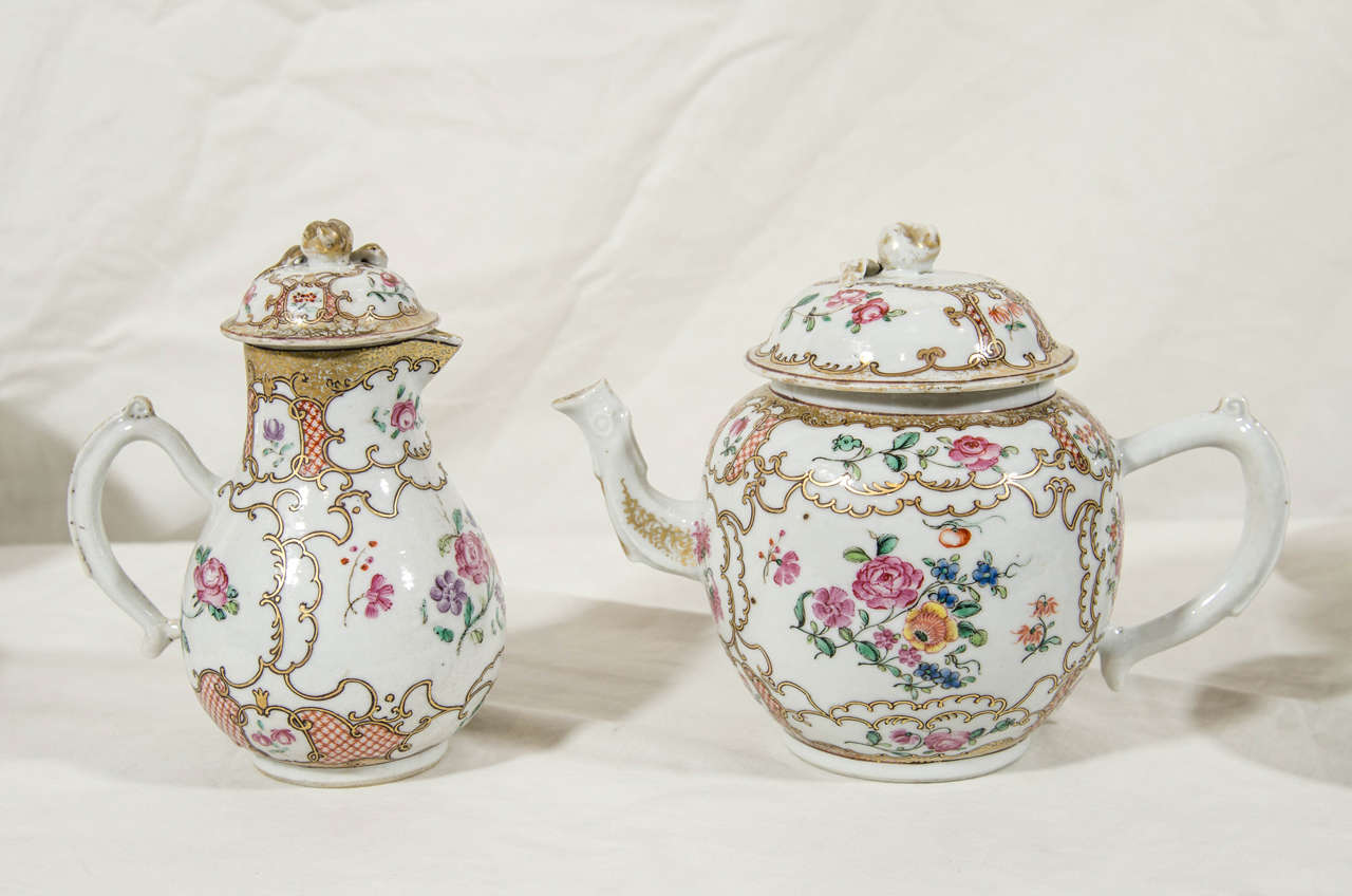 antique chinese porcelain tea sets