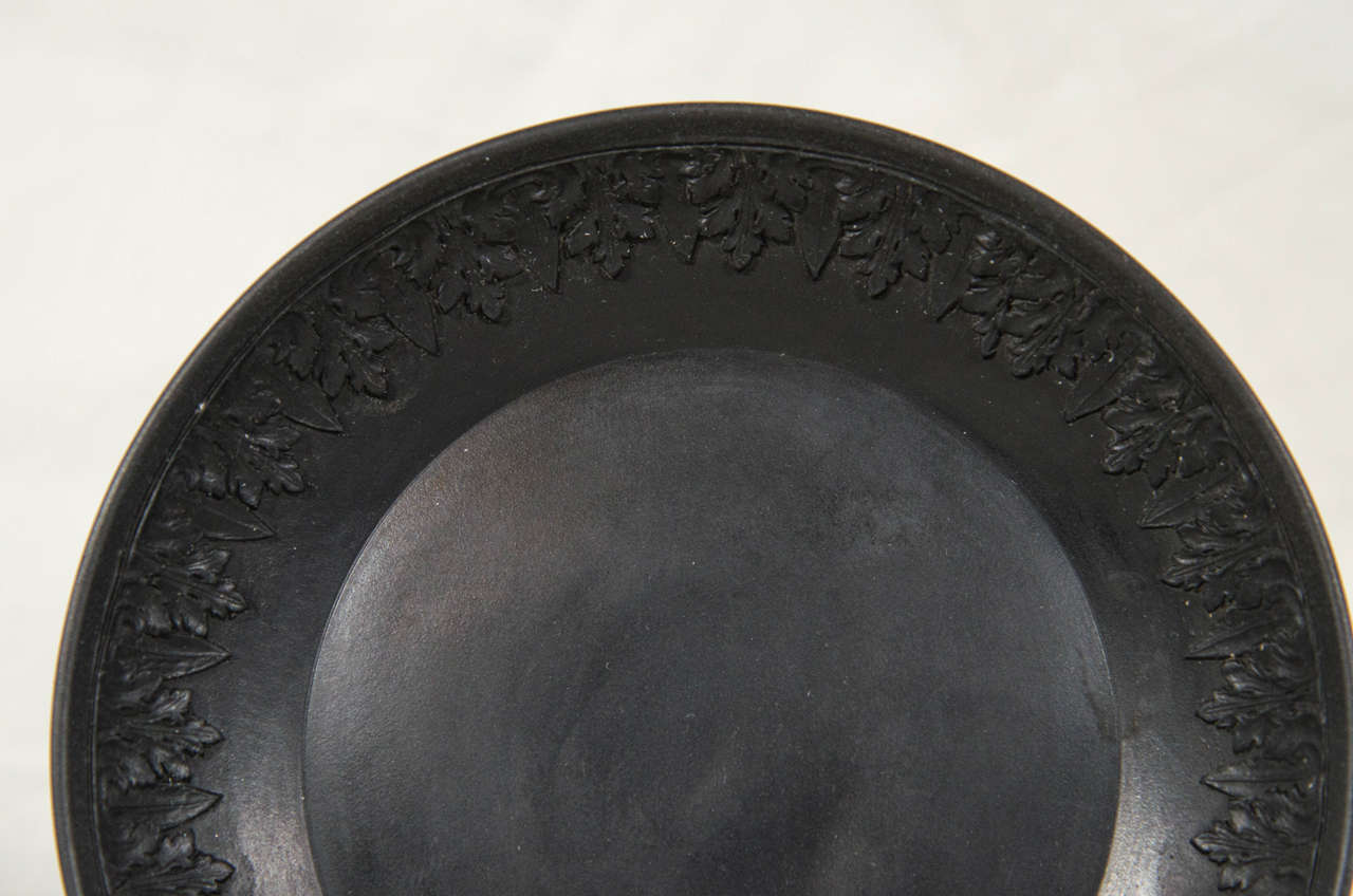 black wedgwood tea set
