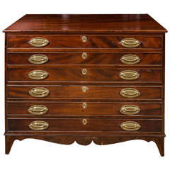 Fine Hepplewhite Collector's Cabinet 12