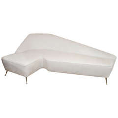Curvilinear Modern Sofa