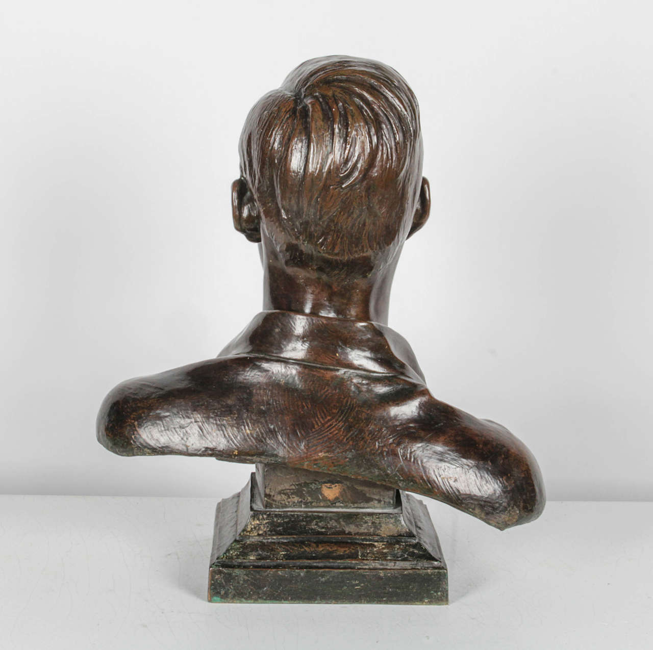 Bronze Bust of a Young Man For Sale 2