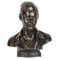 Bronze Bust of a Young Man 11