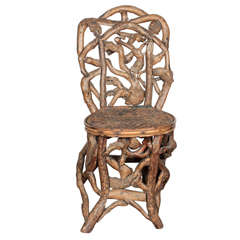 Artisan Driftwood Side Chair