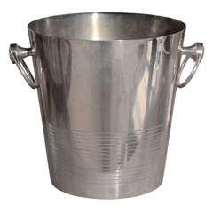 Art Deco Silver Plated Ice Bucket