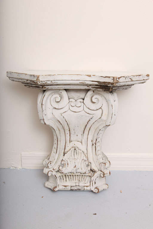 American Pair of Architectural Wall Corbels