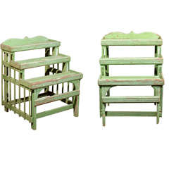 Used Painted Conservatory Stands