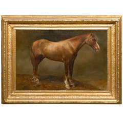 Oil Painting of Horse