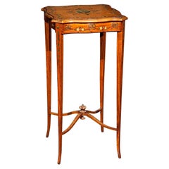 Painted Satinwood Occasional Table
