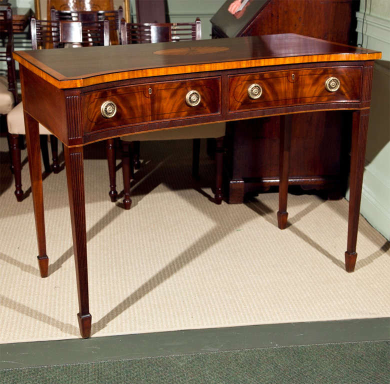 English Concave Front Server