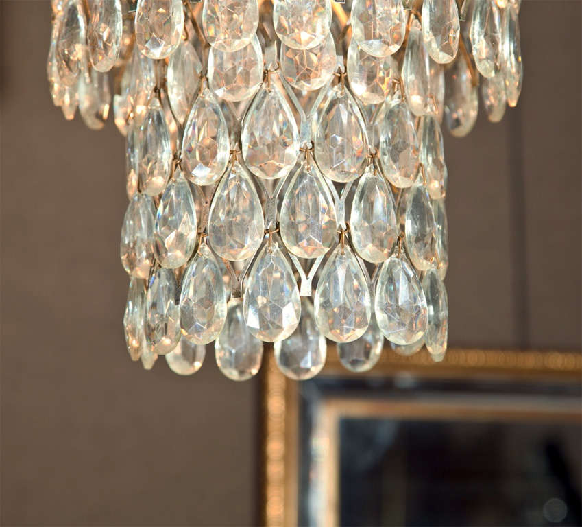 3 Tier Crystal Chandelier