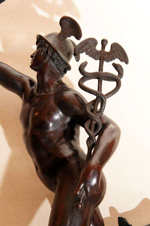 bronze mercury statue for sale