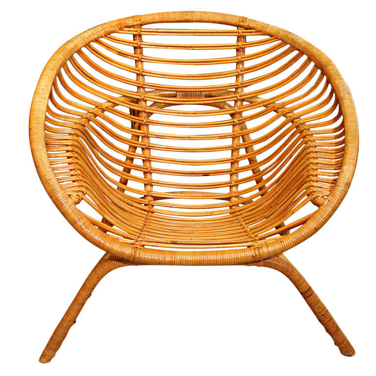 Round Bamboo Chair at 1stDibs bamboo round chair