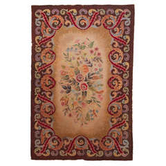Early American Hooked Carpet 2