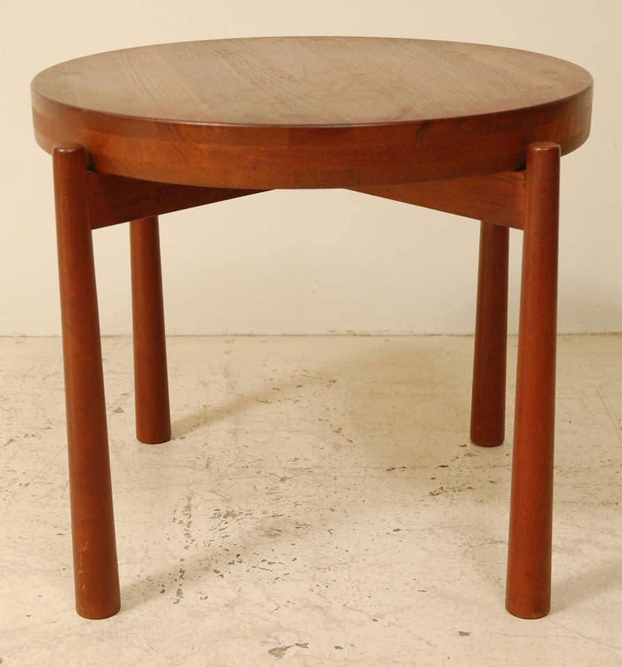 Side Table by Jens Quistgaard For Nissen at 1stdibs