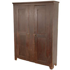 Large Two Door Cupboard with Drawers