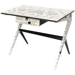 Writing Desk after Fornasetti