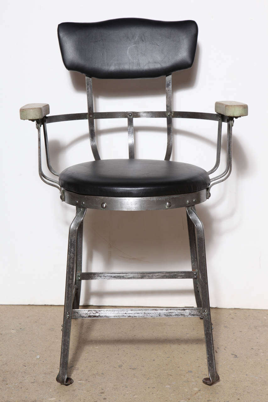 American 2 Industrial Brunswick Arm Chairs
