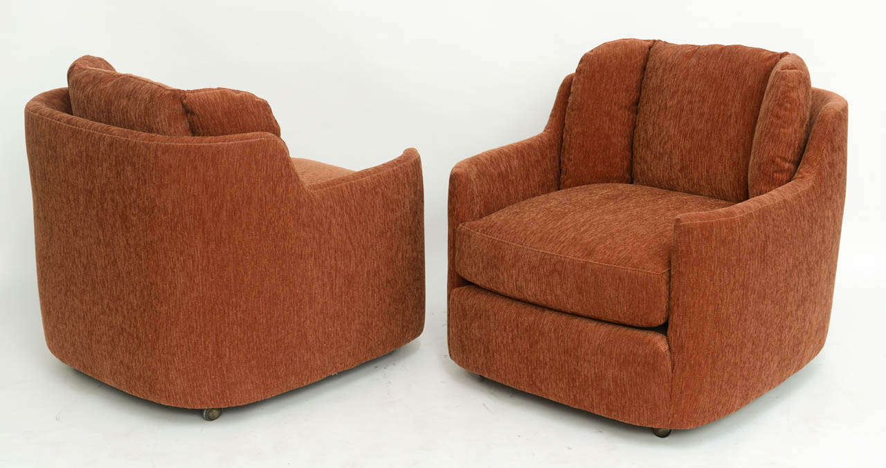 Sumptuous Henredon Folio 500 Lounge Chairs In Excellent Condition In Miami, FL