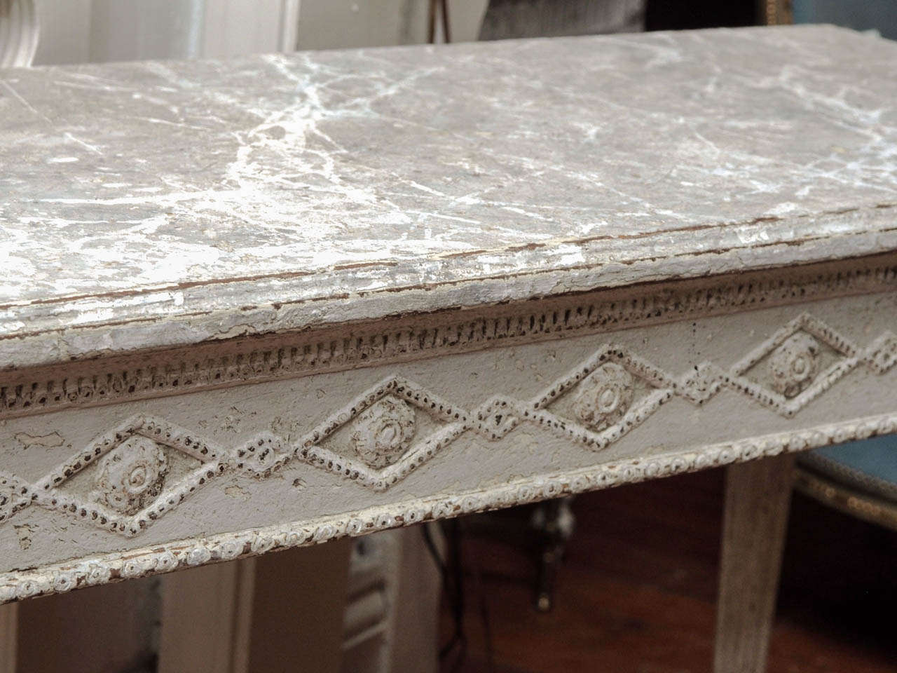 Pair of 19th Century Painted Consoles In Good Condition For Sale In New Orleans, LA