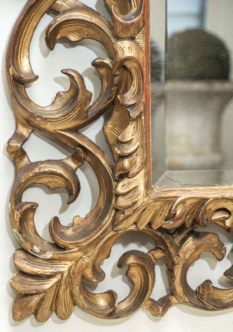 19th Century Gilt Mirror For Sale 1
