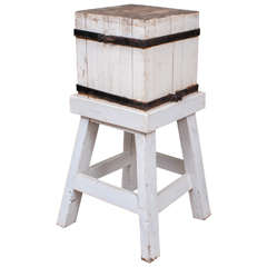 Used Painted Maple Butcher's Block