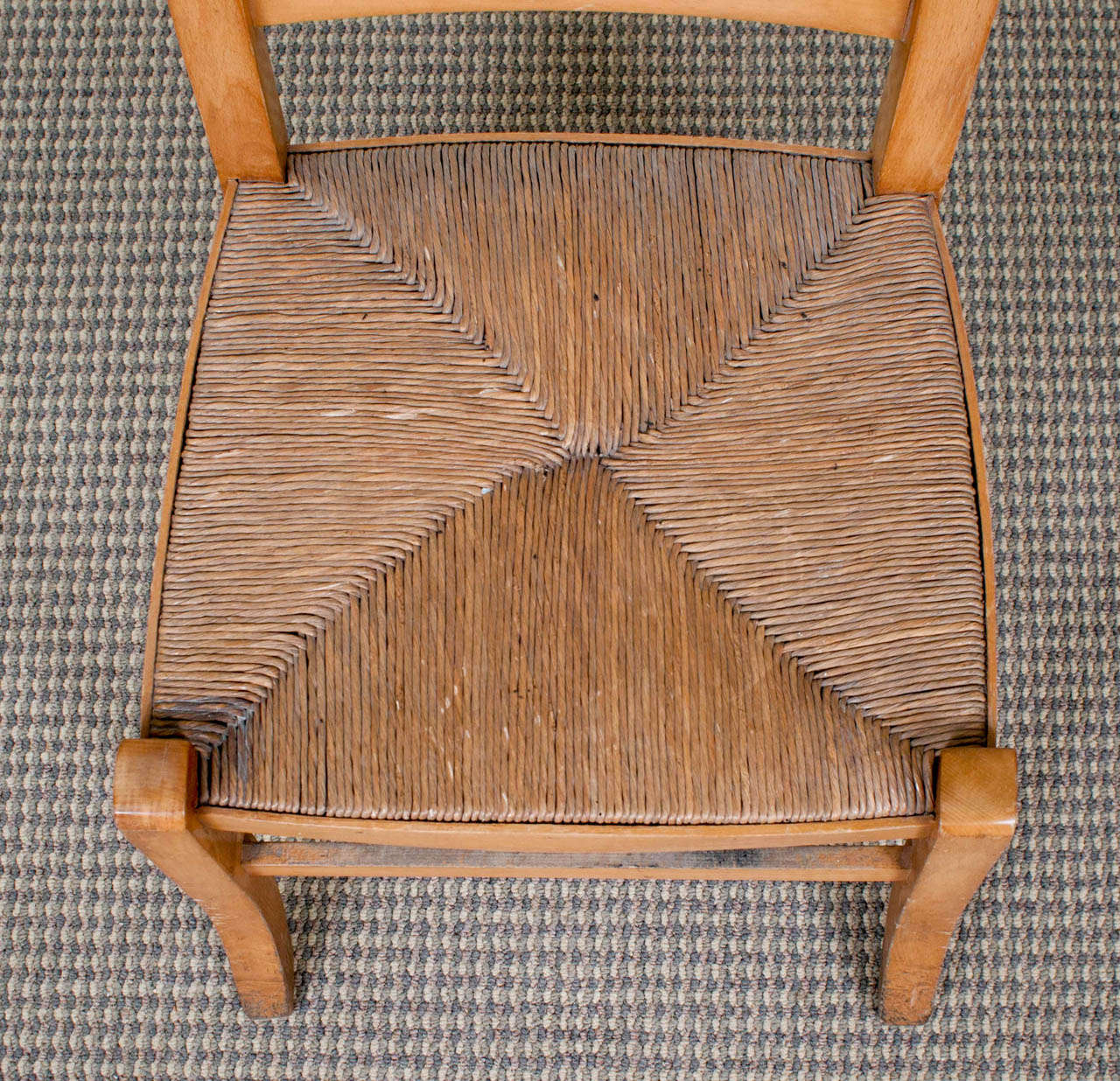 Pair of Beechwood Prayer Chairs 1