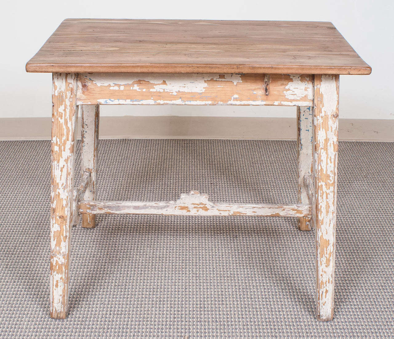 Painted Pine End Table