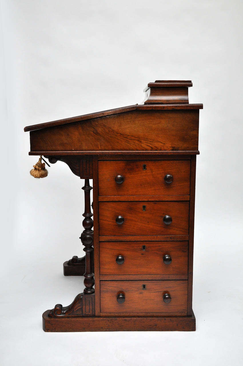 English Davenport Desk, Circa 1840 at 1stDibs