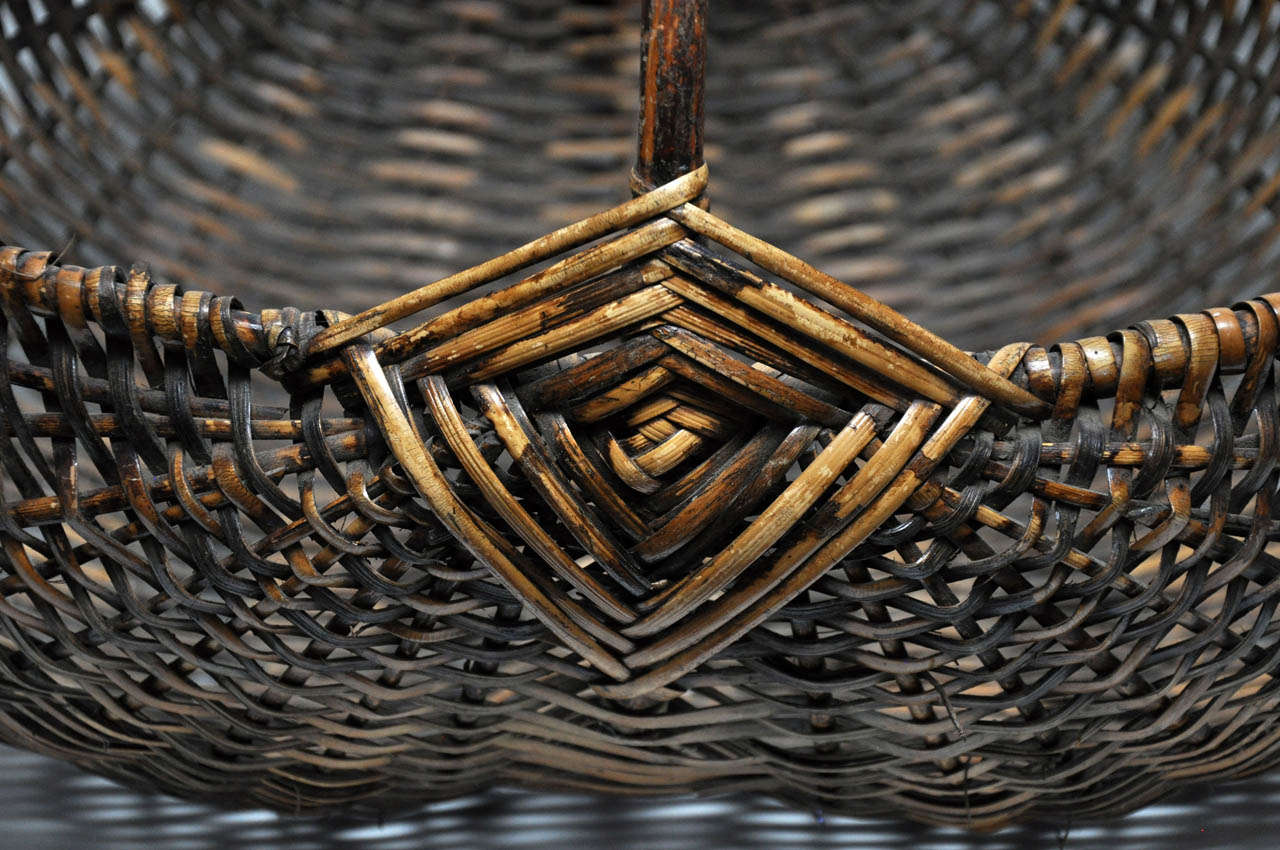 Hand Woven Basket For Sale 1