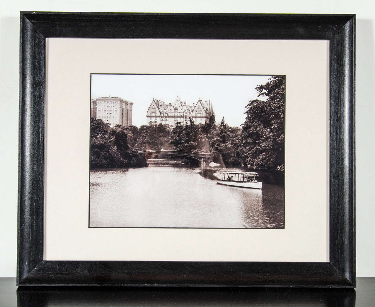 Vintage Sepia-Toned Photograph of "The Dakota" in New York City