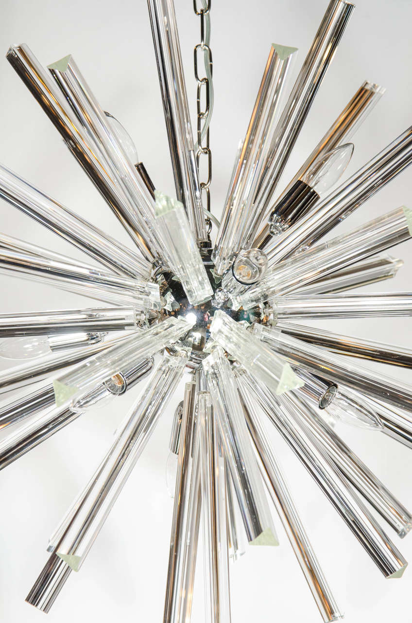 murano glass sputnik chandelier