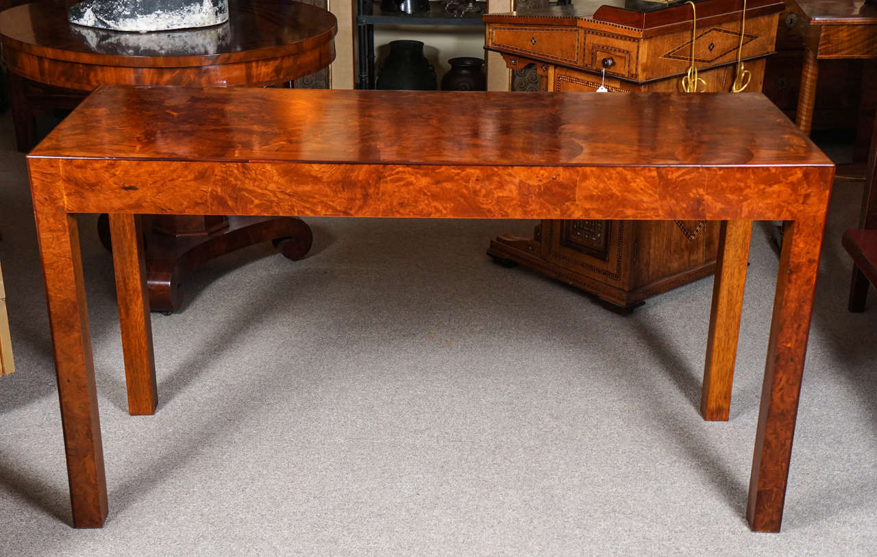 Polished Italian Parsons Table