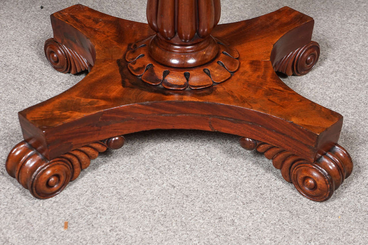 English Mahogany Work Table 1