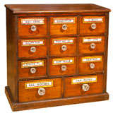 A Small English Apothecary Chest