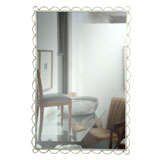 Antique Scallop Mirror