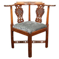 Late 18th Century Corner Chair.