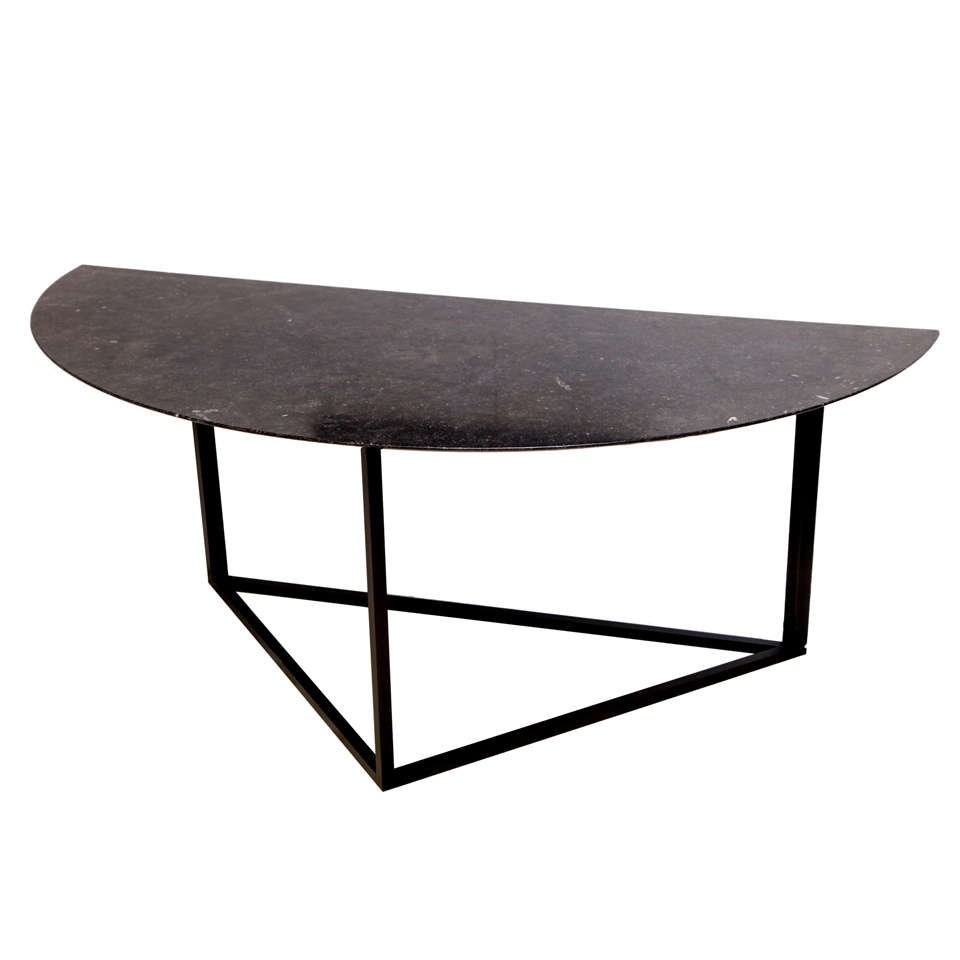 Lucca & Co, Made to Order, Demilune Table For Sale