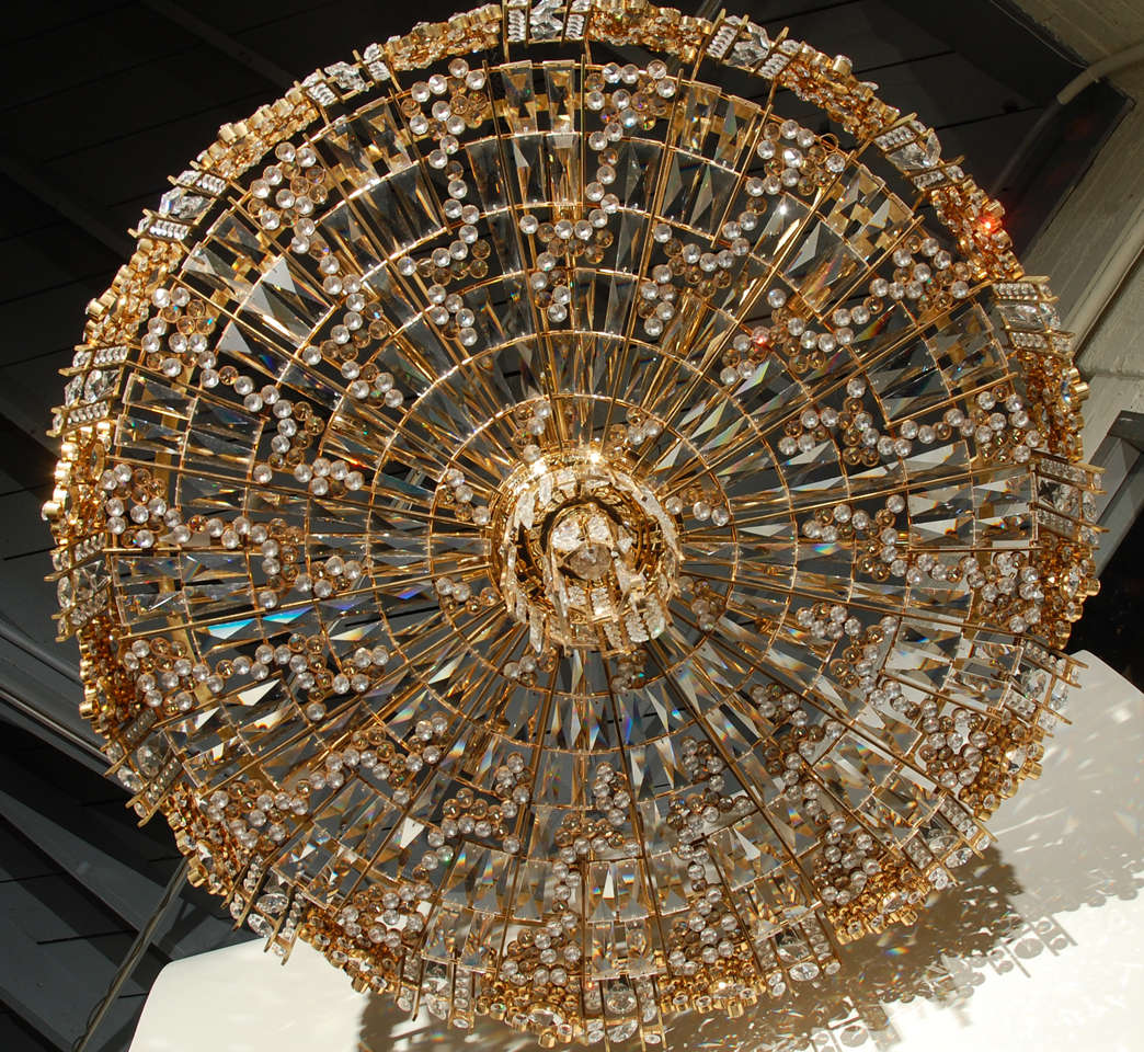 20th Century Large Lobmeyr Chandelier