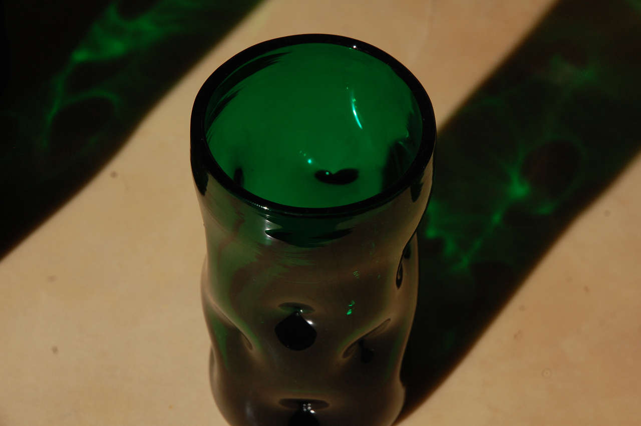 Emerald Green Blenko Glassware Set 1